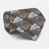 Parc Guell Rainbow Mosaic Stropdas (Opgerold)