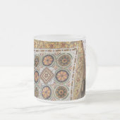 Parc Guell Yellow Mosaic Matglas Koffiemok (Voorkant rechts)