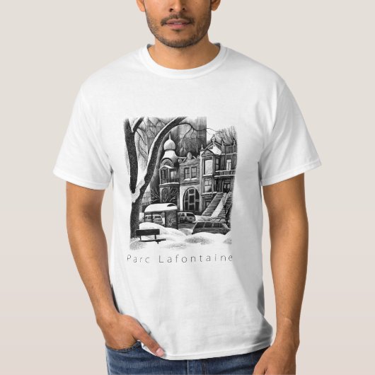 Parc Lafontaine T-shirt (Voorkant)