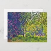 Parc Monceau Claude Monet Briefkaart (Voorkant / Achterkant)