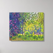Parc Monceau Claude Monet Canvas Afdruk (Voorkant)