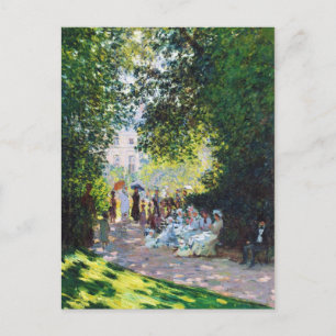Parc Monceau Claude Monet schilderij Briefkaart