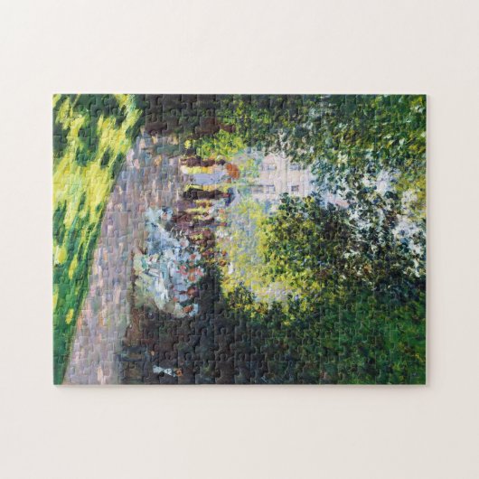 Parc Monceau Claude Monet schilderij Legpuzzel (Horizontaal)