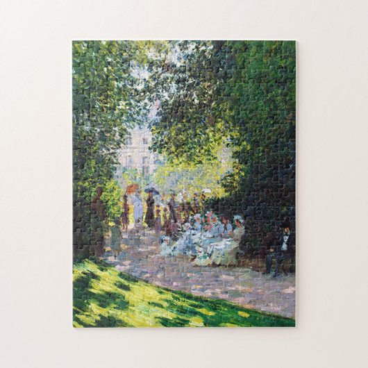 Parc Monceau Claude Monet schilderij Legpuzzel (Verticaal)
