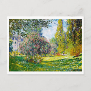 Parc Monceau, Paris Claude Monet Briefkaart