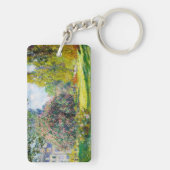Parc Monceau, Paris Claude Monet Sleutelhanger (achterkant)