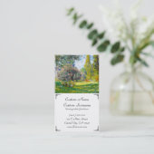 Parc Monceau, Paris Claude Monet Visitekaartje (Staand voorkant)