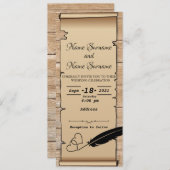 Parcenten Kaart (Voorkant / Achterkant)