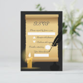 Parcenten RSVP Kaartje (Staand voorkant)