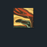 Parched Canvas Afdruk<br><div class="desc">Parched. Abstract textured art. Arid ground with deep pockets of water beneath.

Digitally signed and dated  with year created. Available in sizes from 
8"x 8" (20.32 cm x 20.32 cm)  up to 30" x 30" (76.2 cm x 76.2 cm)</div>