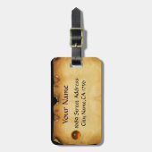 PARCHMENT GEM SINAASAPPEL BAGAGELABEL (Voorkant verticaal)