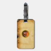 PARCHMENT GEM SINAASAPPEL BAGAGELABEL (Achterkant verticaal)