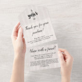 Parchment Gold Seal Klant Dank u Kaarten (Afscheurbaar)