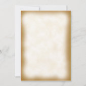 Parchment Invitation Kaart (Voorkant)