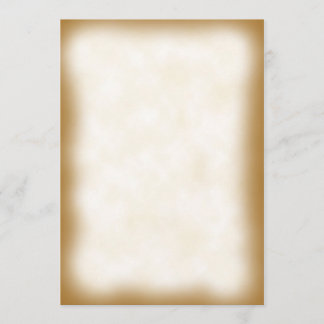 Parchment Invitation Kaart