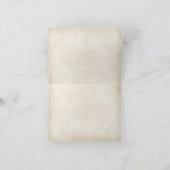  Parchment look Business Bedankt Opmerkingen (Binnen)