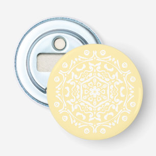 Parchment Mandala Button Flesopener