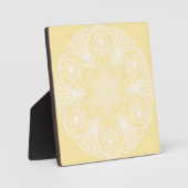 Parchment Mandala Fotoplaat (Voorkant)