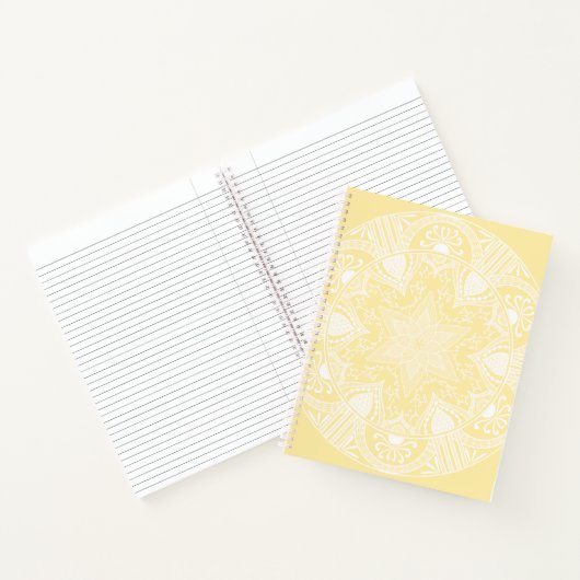 Parchment Mandala Notitieboek (Binnen)