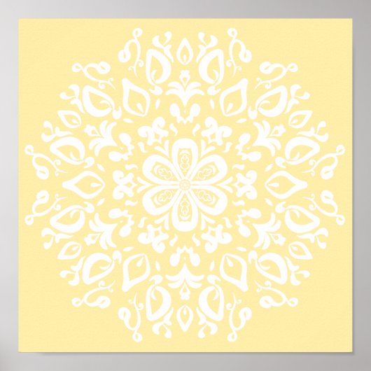 Parchment Mandala Poster (Voorkant)