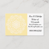 Parchment Mandala Visitekaartje (Voorkant)