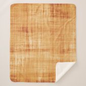 Parchment paper old texture sherpa deken (Voorkant)
