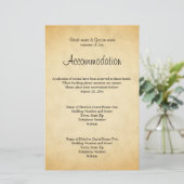 Parchment Pattern Design Wedding (Staand voorkant)