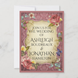 parchment Wedding Kaart