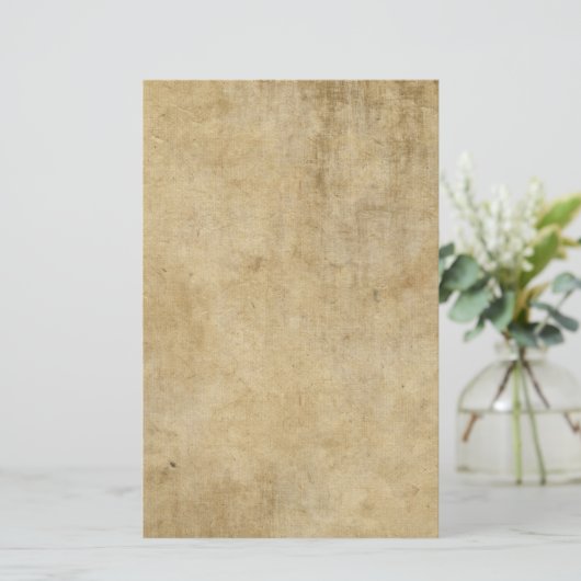 Parchtextuur Briefpapier (Staand voorkant)