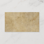 Parchtextuur Visitekaartje (Achterkant)