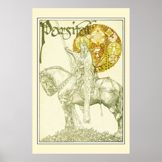 PARCIFAL OP ZOEK NAAR DE HEILIGE GRAAL POSTER (Voorkant)