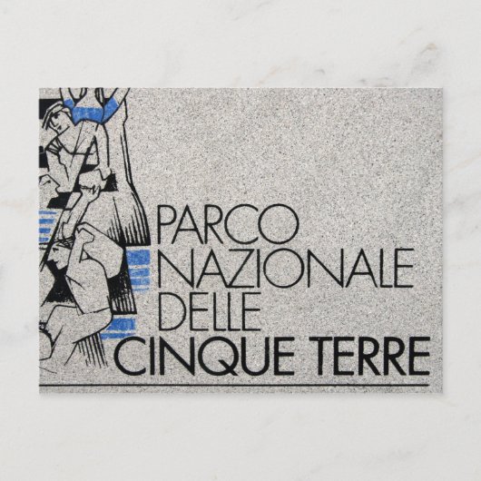 parco cinque terre briefkaart (Voorkant)