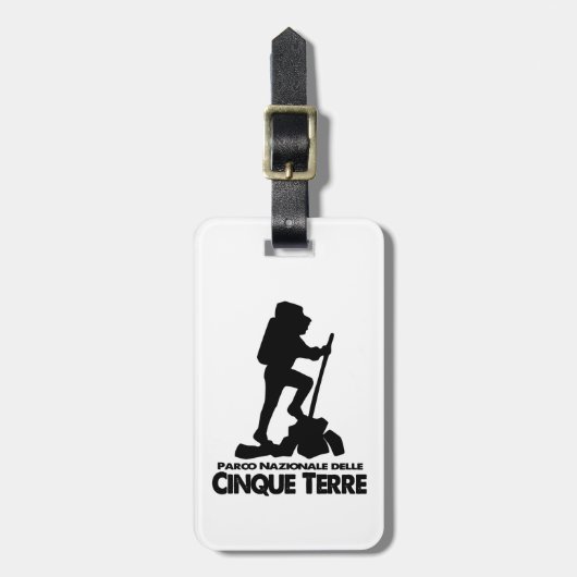 Parco Nazionale della Cinque Terre - Bagagelabel (Voorkant verticaal)