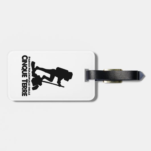 Parco Nazionale della Cinque Terre - Bagagelabel (Achterkant horizontaal)