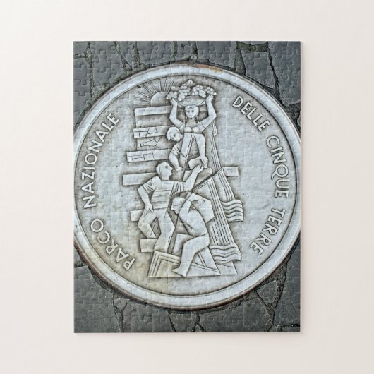 Parco Nazionale - Delle Cinque Terre Puzzle Legpuzzel (Verticaal)