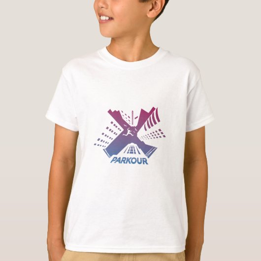 Parcour, Parkour, Acrobat, Freerunning T-shirt (Voorkant)