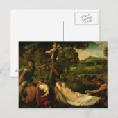 Pardo Venus of Jupiter en Antiope Briefkaart (Voorkant / Achterkant)