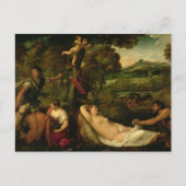 Pardo Venus of Jupiter en Antiope Briefkaart (Voorkant)