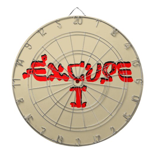 Pardon. Dartbord (Voorkant)