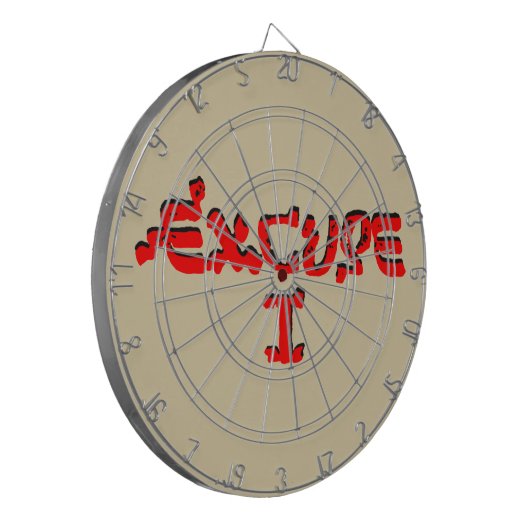 Pardon. Dartbord (Voorkant Links)