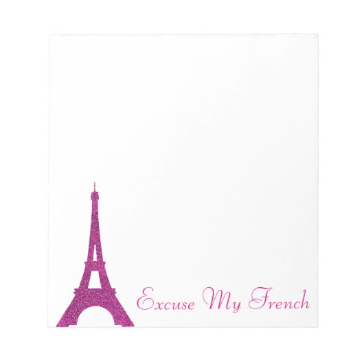 Pardon, Frans Notitieblok (Voorkant)