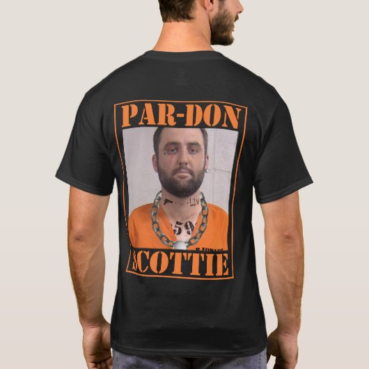 Pardon Gratis Scottie T-shirt (Achterkant)
