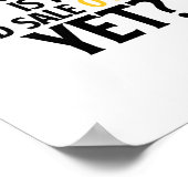 Pardon, het is gewoon de verkoop van de klok, maar poster (Hoek)