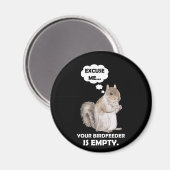 Pardon, je vogel is leeg magneet (Voorkant / Achterkant)