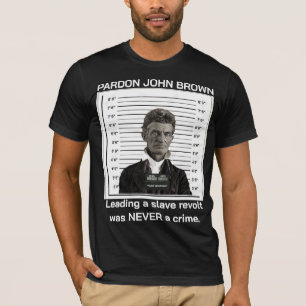 Pardon John Brown T-shirt (ZWART)