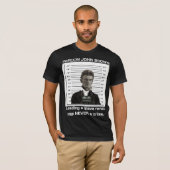Pardon John Brown T-shirt (ZWART) (Voorkant volledig)