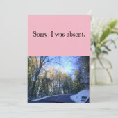 Pardon Kaart (Staand voorkant)