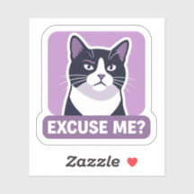 Pardon? Kat Meme – Brutaal Grappige Kat Illustrati