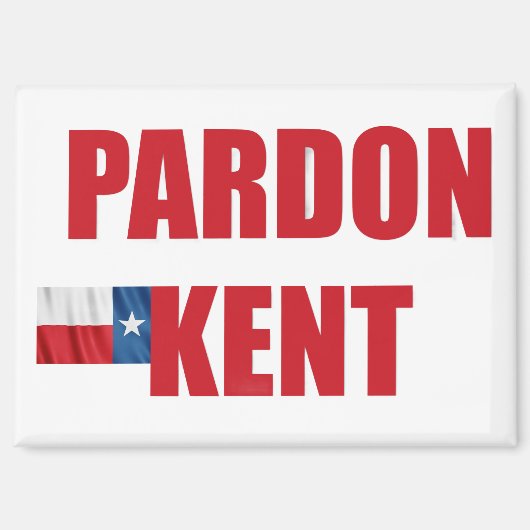 Pardon Kent Magneet (Voorkant)