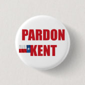 Pardon Kent Ronde Button 3,2 Cm (Voorkant)